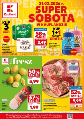 Kaufland gazetka - od 21/02/2026 do 21/02/2026